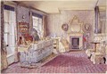 Interior of a bedroom - Samuel A. Rayner