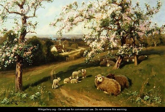 Spring, one of a set of the four seasons - Arthur Walker Redgate