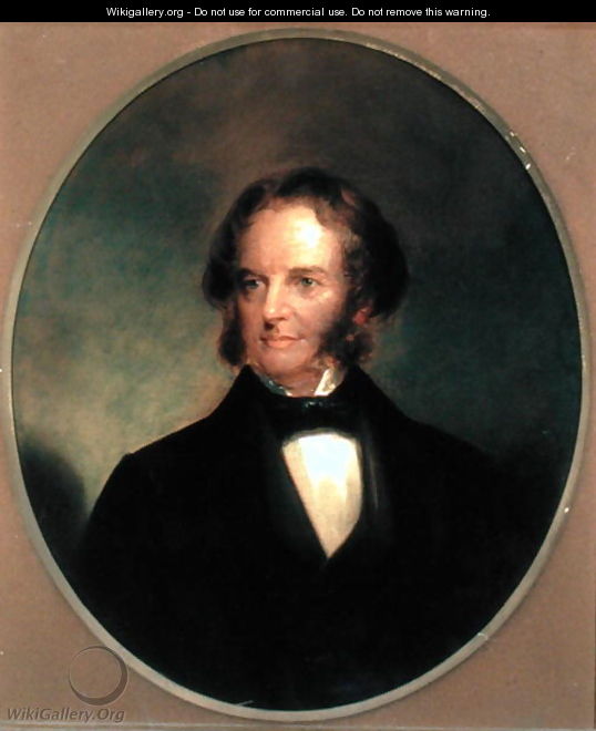 Portrait of Henry Wadsworth Longfellow 1807-82 1859 - Thomas Buchanan Read