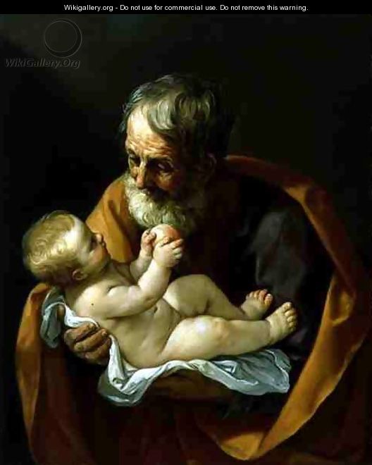 St. Joseph and the Christ Child, 1634-40 - Guido Reni