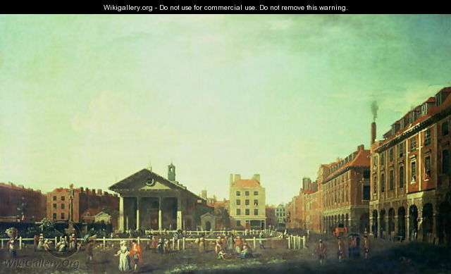View of St. Pauls, Covent Garden, 1762 - John Inigo Richards