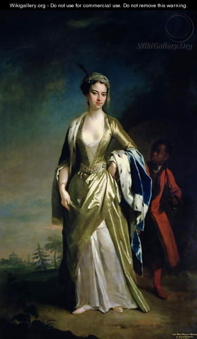 Lady Mary Wortley Montagu, c.1725 - Jonathan Richardson