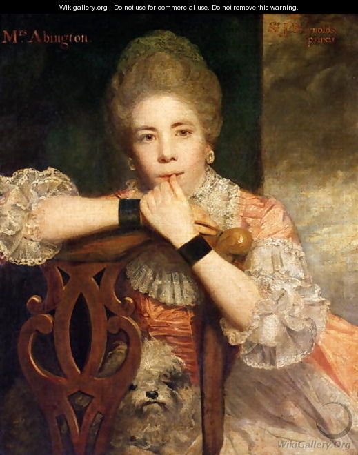 Mrs. Abington, 1771 - Sir Joshua Reynolds