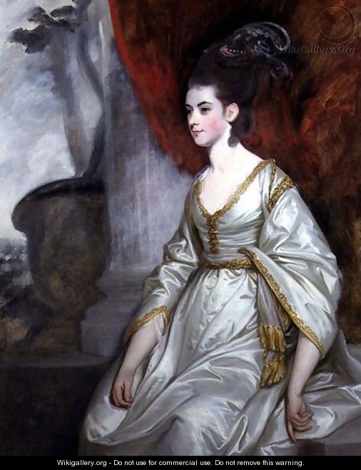 Portrait of Mrs Robert Mayne d.1780, c.1775 - Sir Joshua Reynolds