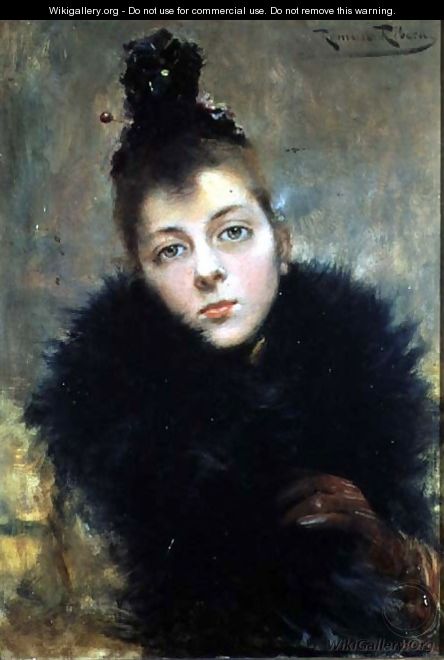 Portrait of a Woman - Roman Ribera Cirera