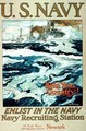 Help Your Country! Enlist In The Navy, US Navy 1st World War poster - Henry Reuterdahl