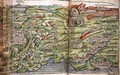 Map of the City of Jerusalem, from Peregrinatio in Terram Sanctam by Bernhard von Breydenbach 1440-97, 1486 2 - Erhard Reuwich