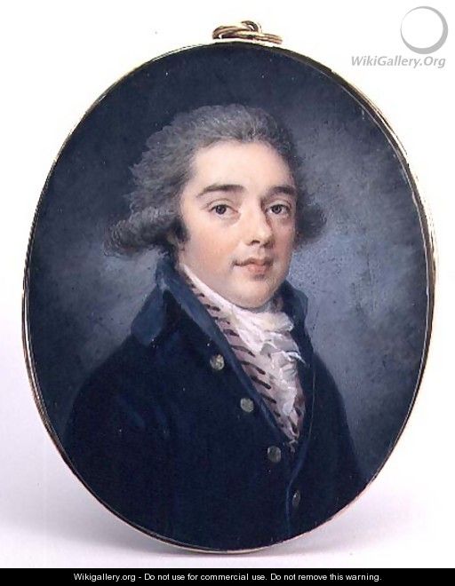 Portrait of a Young Man, c.1790 - Augustin Ritt