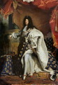 Louis XIV 1638-1715 in Royal Costume, 1701 - Hyacinthe Rigaud