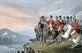 The Duke of Wellington and his Staff Crossing the Bidassoa and Entering France, 1813, engraved by Matthew Dubourg fl.1813-20 from Historic, Military and Naval Anecdotes, pub. by Edward Orme 1774-c.1820 1818 - (after) Rigaud, Stephen Francis Dutihl