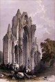 Guisborough Priory, Interior of the East End, from The Monastic Ruins of Yorkshire, engraved by George Hawkins 1819-52, 1842 - William Richardson