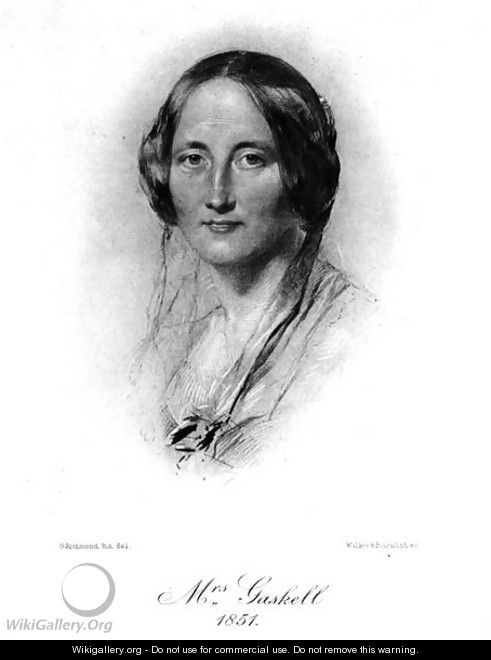 Elizabeth Cleghorn Gaskell 1810-65 - George Richmond