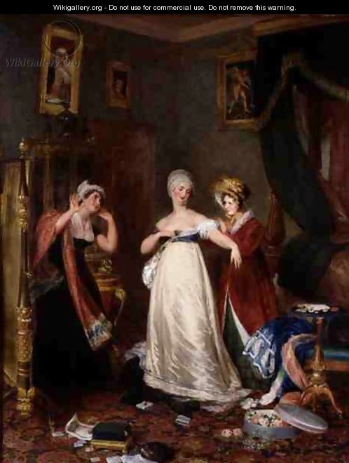Casting Off the Widows Weeds, 1823 - Henry James Richter