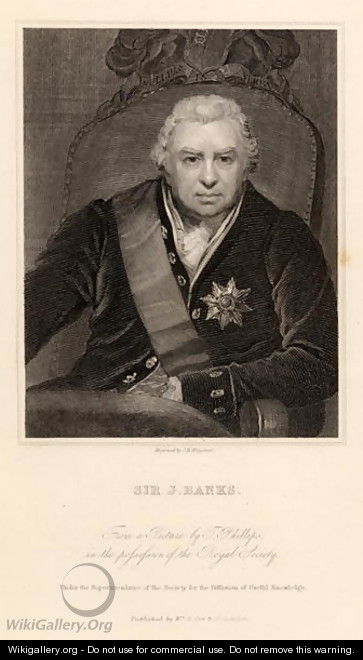 Sir Joseph Banks 1743-1820 - Thomas Phillips