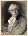 Portrait of William Blake, engraved by William Bell Scott 1811-90 - Thomas Phillips