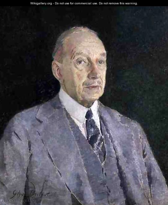 Portrait of Cecil Higgins, 1935 - Glyn Warren Philpot