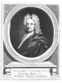 Portrait of Edmond Halley 1656-1742, engraved by George Vertue 1684-1756 - (after) Philips, Richard