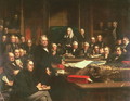 Lord Palmerston Addressing the House of Commons During the Debates on the Treaty of France in February 1860, 1863 - John Phillip
