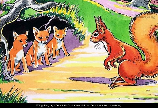 Little Red Squirrel 16 - Harry M. Pettit