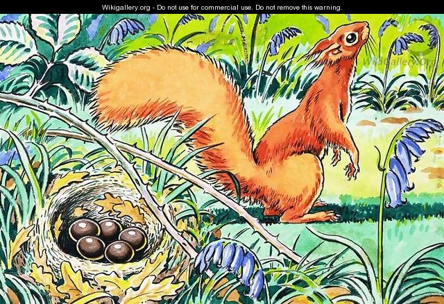 Little Red Squirrel 8 - Harry M. Pettit