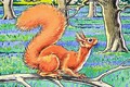 Little Red Squirrel 7 - Harry M. Pettit