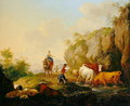 Landscape with Herdsman and Rustics, 1783 - Johann Georg Pforr