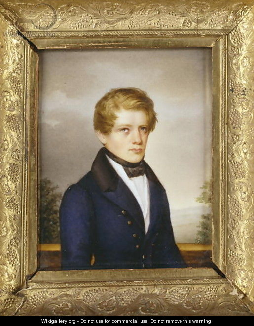 Otto von Bismarck as a Student, 1833 - Philipp Petri