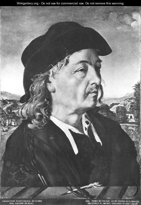 Portrait of Giuliano da San Gallo, c.1482 - Cosimo Piero di