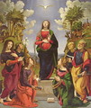 Immaculate Conception and Six Saints - Cosimo Piero di