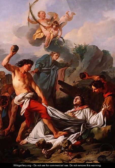 Martyrdom of St. Stephen, 1745 - Jean-Baptiste-Marie Pierre