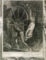 Ixion in Tartarus on the Wheel, 1731 - Bernard Picart