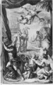 Frontispiece to Voyages...par le Muscovie, en Perse, et aux Indes Orientales by Cornelis de Bruijn c.1652-c.1727 first French edition, 1718 - Bernard Picart