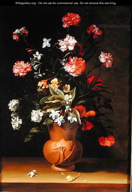 Still life with flowers - Jean Picart