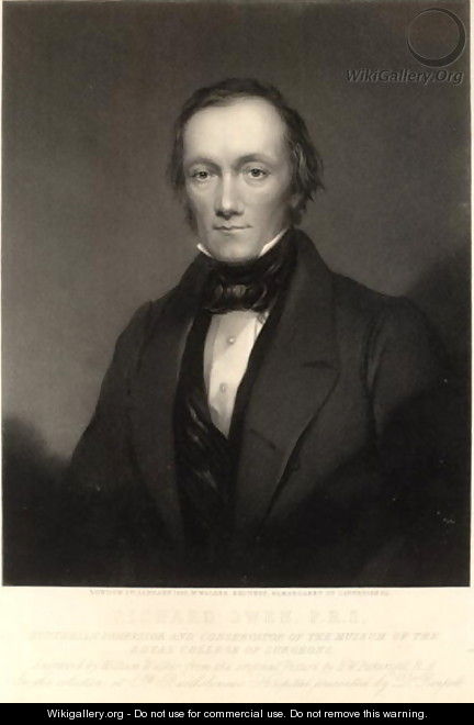 Sir Richard Owen - (after) Pickersgill, Henry William