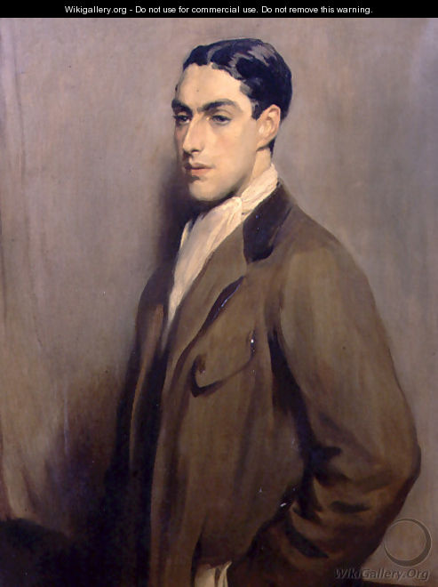 Portrait of Frank Meyer, c.1910 - Glyn Warren Philpot