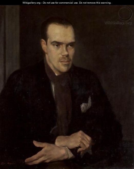 Portrait of Van Cox - Glyn Warren Philpot