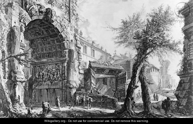 Arch of Titus - Giovanni Battista Piranesi