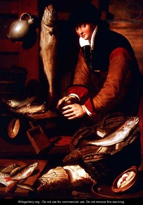 The Fishmonger - Pieter II Pietersz