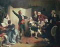 Rouget de Lisle 1760-1836 singing the Marseillaise at the home of Dietrich, Mayor of Strasbourg, 26th April 1792 - Isidore Alexandre Augustin Pils