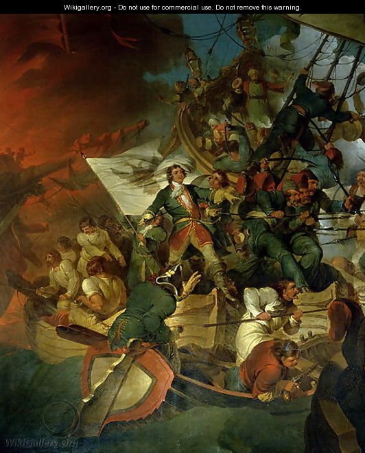 Capture of Azov, 18th May 1696 - Sir Robert Kerr Porter