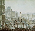The Execution of Georges Cadoudal 1771-1804 and his Accomplices, Place de Greve, 25th June 1804 - Armand de Polignac