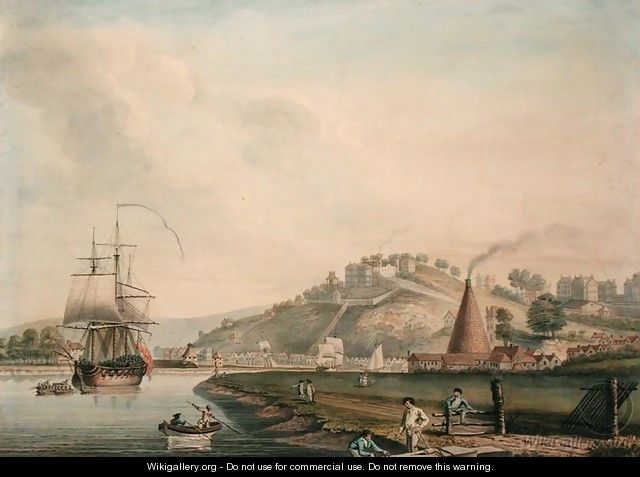 Clifton from the River Avon - Nicholas Pocock