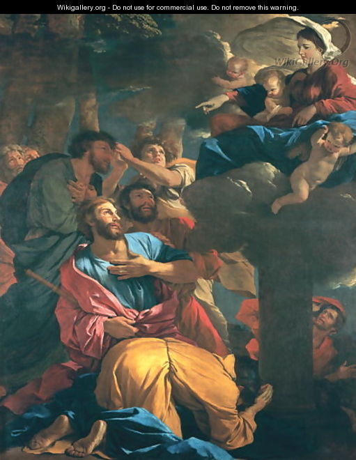 The Apparition of the Virgin the St. James the Great, c.1629-30 - Nicolas Poussin