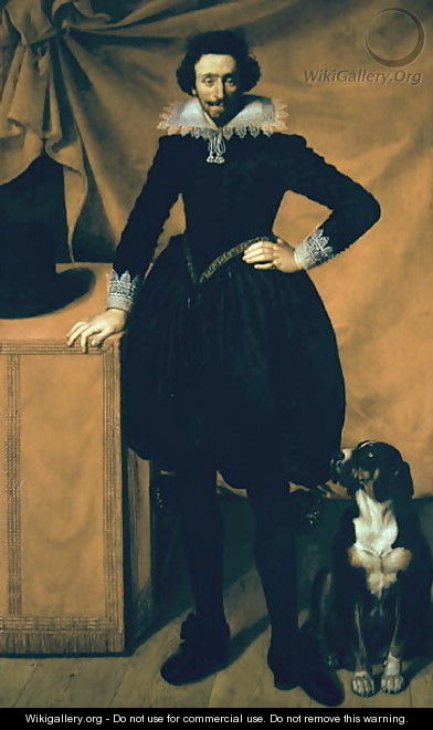 Portrait of the Duke of Chevreuse - Frans, the Younger Pourbus