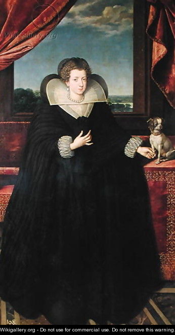 Isabella of Bourbon 1602-44 Queen of Spain, 1615-22 - Frans, the Younger Pourbus