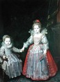 Philippe Emmanuel de Croy and his Sister Marie - Frans, the Younger Pourbus