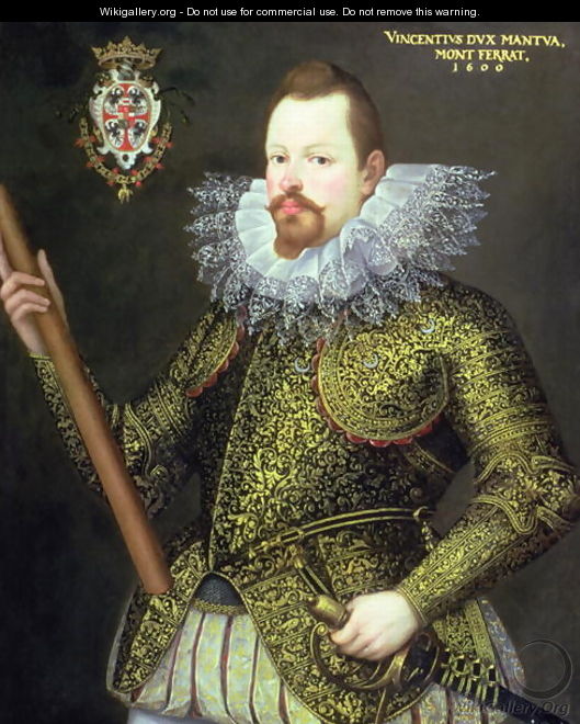 Vicenzo Gonzaga, Duke of Mantua, 1600 - Frans, the Elder Pourbus