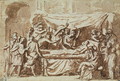 The Death of Germanicus 15BC-19AD c.1630 - Nicolas Poussin