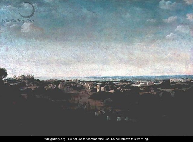 Panoramic view of Olinda - Frans Jansz. Post