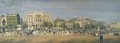 Panorama of Le Boulevard du Temple and its several theatres, c.1860 - Adolphe Martial Potemont